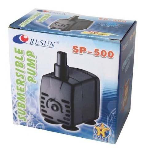 Resun Sp500 Bomba De Agua Sumergible 0.60m Fuente, Acuario