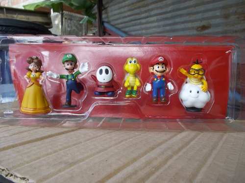 Super Mario Bross.coleccion Set6 Nuevos Originales