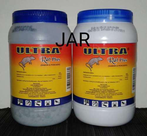 Veneno Mata Ratas Raticida Ultra Rat Plus 500g 100% Efectivo