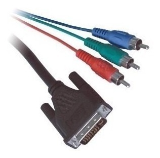 Cable Convertidor Dvi A Rca / Av Video Componente 1.5mts