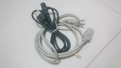 Cable De Poder Para Pc Usados, X Favor Lea Las Condiciones