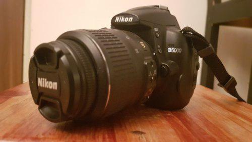 Camara Nikon D5000 + Lente 18-55 + Bolso.