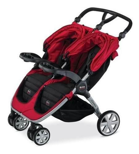 Coche De Bebe Doble Usado Marca Britax Para Morochos Gemelos