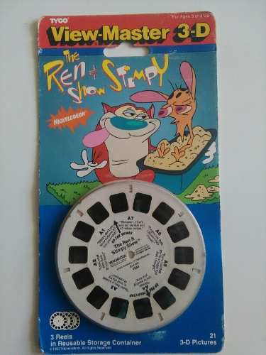 Discos View Master De Ren Y Stimpy Original Tyco 3verdes