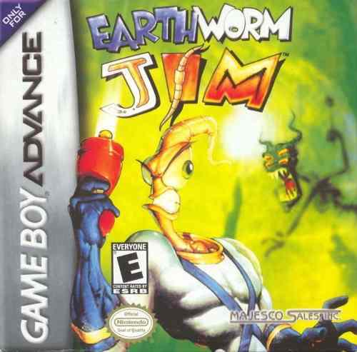 Earthworm Jim Juego De Gameboy Advance