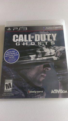 Juego Original Play 3. Call Of Duty Ghosts