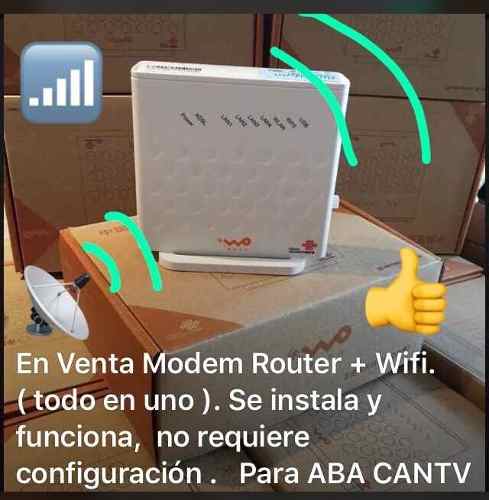Modem + Wifi Listo De Instalar