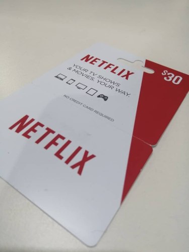 Netflix Recarga Y Creaccion De Cuenta