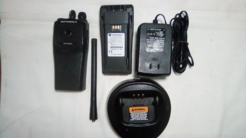 Radio Motorola Ep450s En Vhf Como Nuevo Batería Excelente.