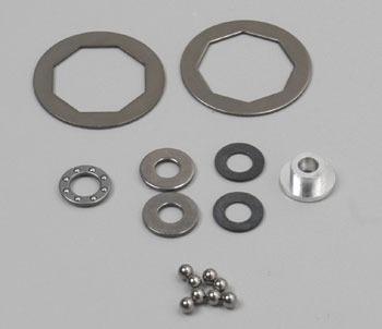 Rd Differential Ball & Plate Set F/ F-1, Indy Tamiya. 8 Vrds