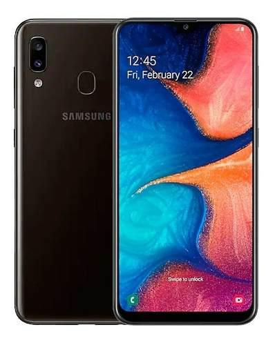 Samsung A20 32gb + Forro Y Vidrio (150) Vrdes Tienda Física