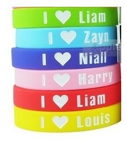 Vendo 6 Pulsera Silicone Al Detal One Direction