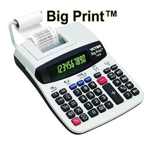  Big Comercial Impresion Termica Calculadora Black 0ppp