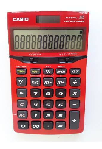Calculadora Casio 12 Digitos Jf-200tv