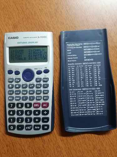 Calculadora Casio Fx 570 Es Natural Display