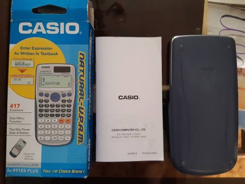 Calculadora Casio Fx-991es Plus
