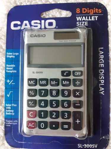 Calculadora Casio Modelo Sl 300sv Original