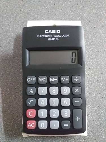 Calculadora De Bolsillo Casio Hl-815l