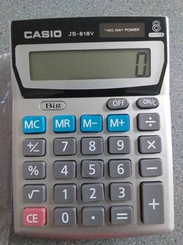 Calculadora Electrónica Casio Js-818v