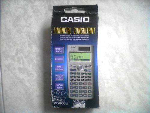 Calculadora Financiera Casio Fc-200v