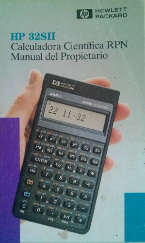 Calculadora Hp 32sii