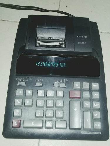 Calculadora Impresora Casio Dr 120 Lb