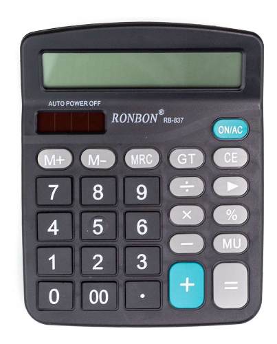 Calculadora Ronbon De Escritorio Cod Rb-837