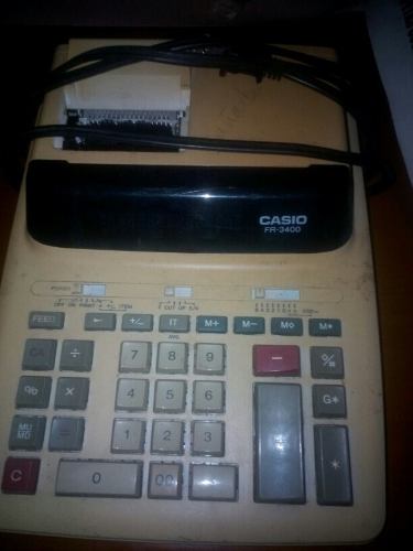 Calculadora Sumadora Casio Fr  Oferta