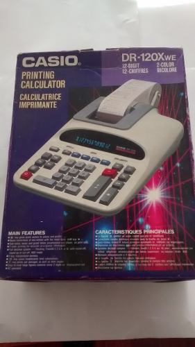 Calculadora Sumadora Imprimante Casio Nueva