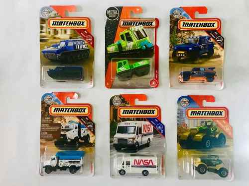 Carritos Camiones Matchbox Blisters Individuales