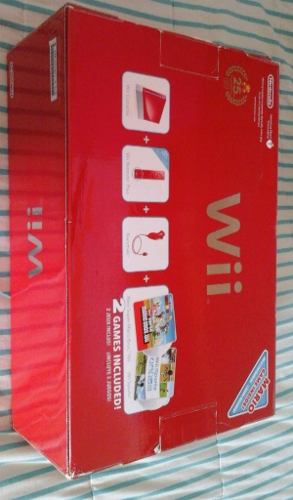 Consola Wii Para Repuesto, Con Su Caja Y Manual Completo.