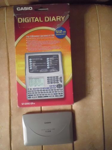 En Venta Calculadora Casio Digital Diary Sf- Sr-w Usada