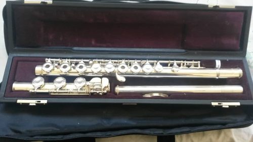 Flauta Traversa Yamaha 481 En Perfecto Estado Plata 925