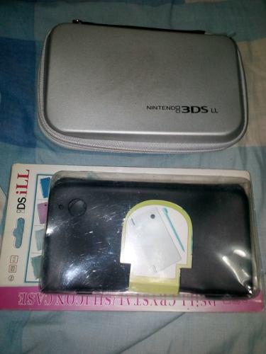 Forro Silicon Y Bolso Nintendo Dsi Xl Y 3ds Xl 2x1 El Precio