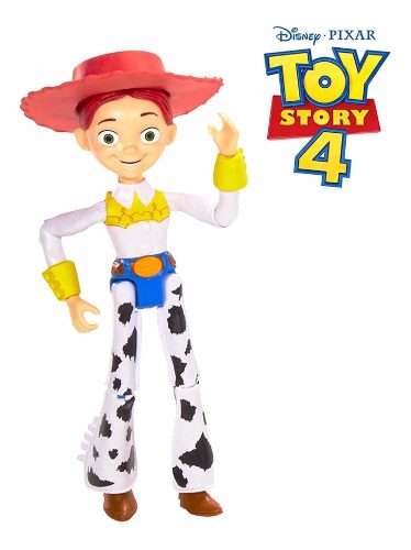 Jessie Toy Story 4 Figura Articulada 18 Cm Mattel Nueva!!!
