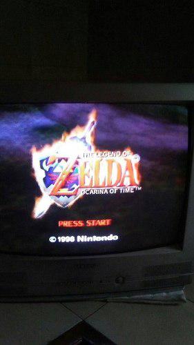 Juego De Nintendo 64 Zelda Ocarina Of Time