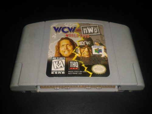 Juego Nintendo 64 Wcw World Tour