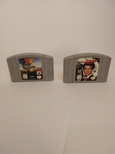 Juegos De Nintendo 64 Originales Vigilante 8 Y 007 Goldeneye