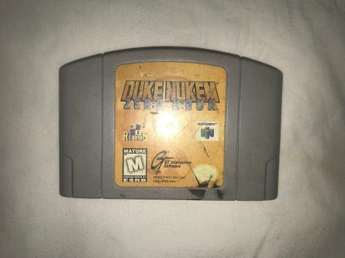 Juegos Nintendo 64 (10v) Duke Nuken Zero Hour