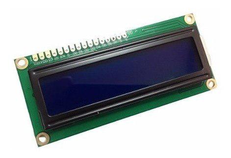Lcd 16x2 Azul + Pic 16f76+ 20 Cables Arduino