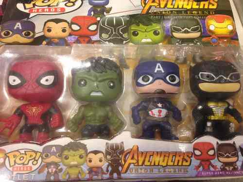 Muñecos Vengadores Avengers Pop Heroes Funko Pop