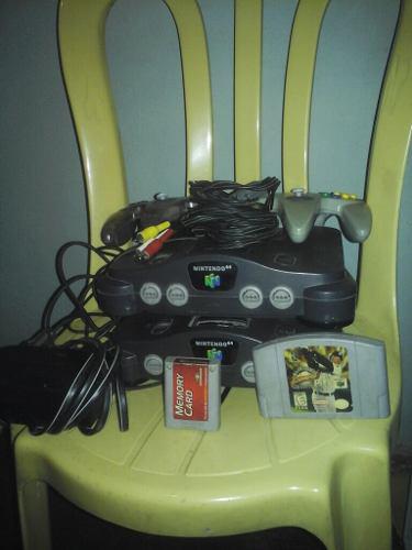 Nintendo 64 2 Consolas 2 Juegos Rematando! (180000)