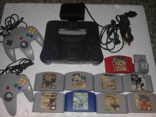 Nintendo 64 +9 Juegos +2 Controles