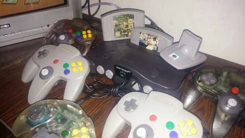 Nintendo 64+5controles+2 Juegos