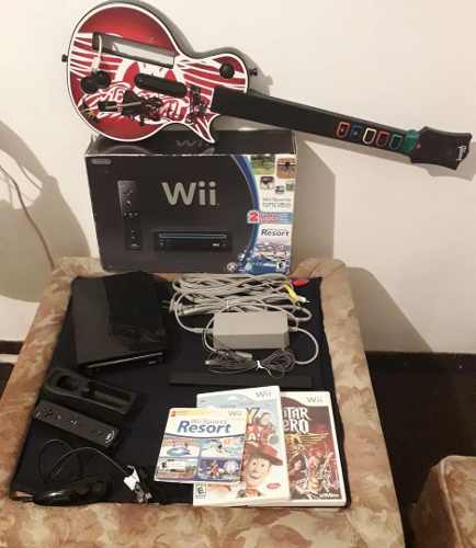 Nintendo Wii Original Con Juegos Accesorios Lea Descripcion