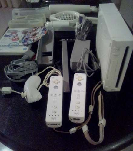 Nintendo Wii +controles+juegos Origin+accesorios Varios(80)