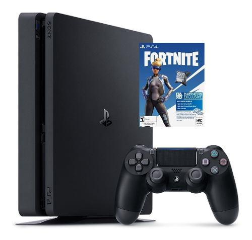 Playstation 4 Slim 1tb Nuevo + Ps4 Exclusivo Fortnite 320