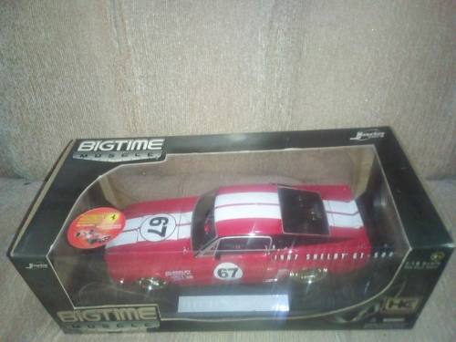 Shelby Gt-. De Coleccion Jada 1:18