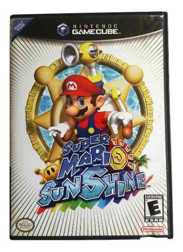 Super Mario Sunshine Solo Estuche O Caratula Gamecube