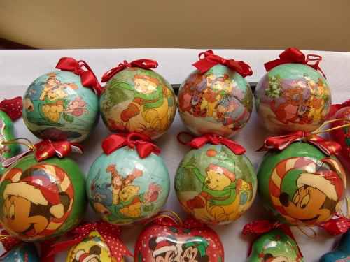 Adornos Navideños De Mikey Mouse Y Pooh